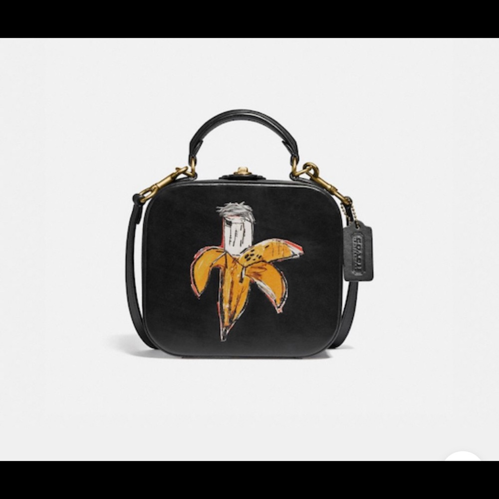 Coach X Jean Michel Basquiat Square Bag NEW WITH DUST BAG - Picture 1 of 14